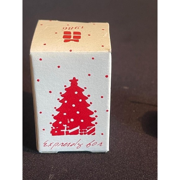 Vintage 4 sided Porcelain Christmas Bell 🔔 Lillian Vernon 1986 stocking wreath - Picture 13 of 15